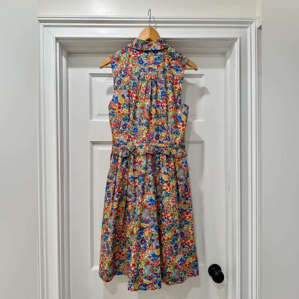 J.Crew Shirt-dress in Liberty® Margaret Annie print, size 6 - Picture 4 of 7
